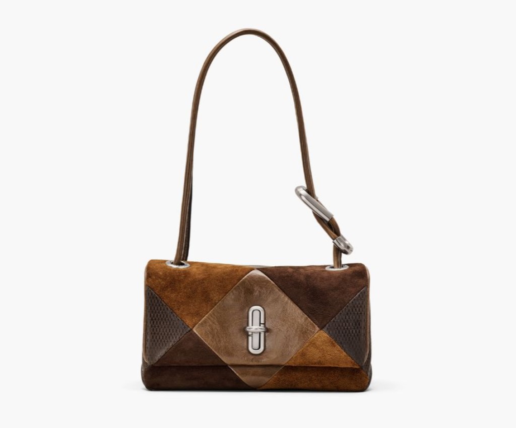 The Mini Dual Shoulder (Brown Multi)
